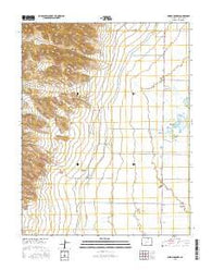 Swede Corners Colorado Current topographic map, 1:24000 scale, 7.5 X 7.5 Minute, Year 2016