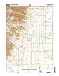 Swede Corners Colorado Current topographic map, 1:24000 scale, 7.5 X 7.5 Minute, Year 2016