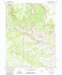 Sweetwater Lake Colorado Historical topographic map, 1:24000 scale, 7.5 X 7.5 Minute, Year 1977