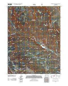 Sweetwater Lake Colorado Historical topographic map, 1:24000 scale, 7.5 X 7.5 Minute, Year 2011