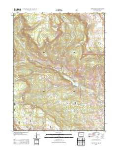 Sweetwater Lake Colorado Historical topographic map, 1:24000 scale, 7.5 X 7.5 Minute, Year 2013