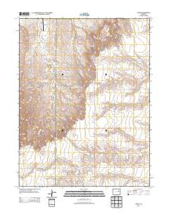 T Draw Colorado Historical topographic map, 1:24000 scale, 7.5 X 7.5 Minute, Year 2013