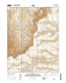 T Draw Colorado Current topographic map, 1:24000 scale, 7.5 X 7.5 Minute, Year 2016