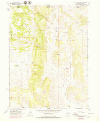 Table Mountain Colorado Historical topographic map, 1:24000 scale, 7.5 X 7.5 Minute, Year 1967