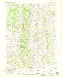 Table Mountain Colorado Historical topographic map, 1:24000 scale, 7.5 X 7.5 Minute, Year 1967