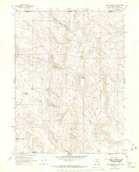 Table Mountain Colorado Historical topographic map, 1:24000 scale, 7.5 X 7.5 Minute, Year 1967