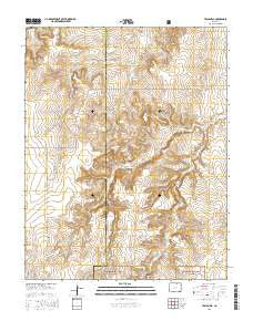 Table Mesa Colorado Current topographic map, 1:24000 scale, 7.5 X 7.5 Minute, Year 2016