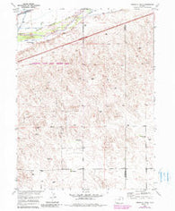 Tamarack Ranch Colorado Historical topographic map, 1:24000 scale, 7.5 X 7.5 Minute, Year 1953