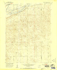 Tamarack Ranch Colorado Historical topographic map, 1:24000 scale, 7.5 X 7.5 Minute, Year 1953