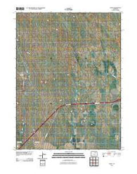 Tampa Colorado Historical topographic map, 1:24000 scale, 7.5 X 7.5 Minute, Year 2010