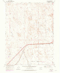 Tampa Colorado Historical topographic map, 1:24000 scale, 7.5 X 7.5 Minute, Year 1950