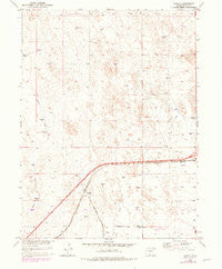 Tampa Colorado Historical topographic map, 1:24000 scale, 7.5 X 7.5 Minute, Year 1950