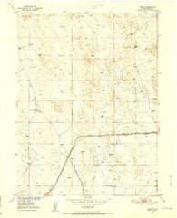 Tampa Colorado Historical topographic map, 1:24000 scale, 7.5 X 7.5 Minute, Year 1950