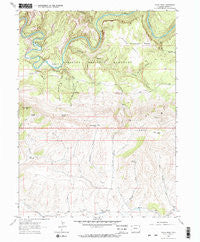 Tanks Peak Colorado Historical topographic map, 1:24000 scale, 7.5 X 7.5 Minute, Year 1962
