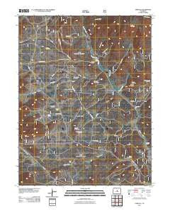 Tarryall Colorado Historical topographic map, 1:24000 scale, 7.5 X 7.5 Minute, Year 2011