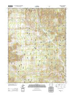 Tarryall Colorado Historical topographic map, 1:24000 scale, 7.5 X 7.5 Minute, Year 2013