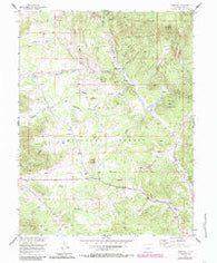 Tarryall Colorado Historical topographic map, 1:24000 scale, 7.5 X 7.5 Minute, Year 1956