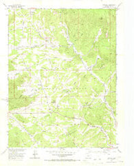 Tarryall Colorado Historical topographic map, 1:24000 scale, 7.5 X 7.5 Minute, Year 1956
