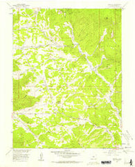 Tarryall Colorado Historical topographic map, 1:24000 scale, 7.5 X 7.5 Minute, Year 1956