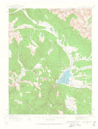 Taylor Park Colorado Historical topographic map, 1:62500 scale, 15 X 15 Minute, Year 1934