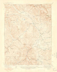 Taylor Park Colorado Historical topographic map, 1:62500 scale, 15 X 15 Minute, Year 1937