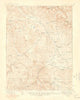 Taylor Park Colorado Historical topographic map, 1:62500 scale, 15 X 15 Minute, Year 1937