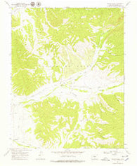 Taylor Ranch Colorado Historical topographic map, 1:24000 scale, 7.5 X 7.5 Minute, Year 1967