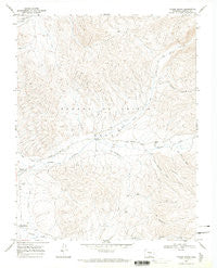 Taylor Ranch Colorado Historical topographic map, 1:24000 scale, 7.5 X 7.5 Minute, Year 1967