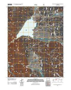 Taylor Park Reservoir Colorado Historical topographic map, 1:24000 scale, 7.5 X 7.5 Minute, Year 2011