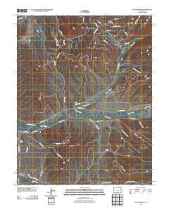 Taylor Ranch Colorado Historical topographic map, 1:24000 scale, 7.5 X 7.5 Minute, Year 2010