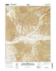 Taylor Ranch Colorado Current topographic map, 1:24000 scale, 7.5 X 7.5 Minute, Year 2016