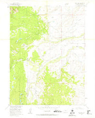 Teal Lake Colorado Historical topographic map, 1:24000 scale, 7.5 X 7.5 Minute, Year 1955