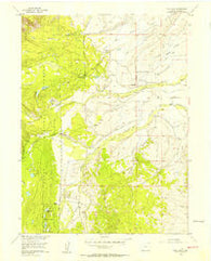 Teal Lake Colorado Historical topographic map, 1:24000 scale, 7.5 X 7.5 Minute, Year 1955