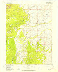 Teal Lake Colorado Historical topographic map, 1:24000 scale, 7.5 X 7.5 Minute, Year 1955
