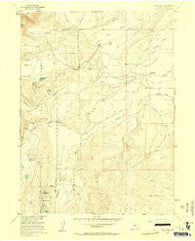 Teal Lake Colorado Historical topographic map, 1:24000 scale, 7.5 X 7.5 Minute, Year 1955