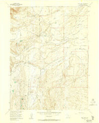 Teal Lake Colorado Historical topographic map, 1:24000 scale, 7.5 X 7.5 Minute, Year 1955