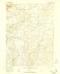 Teal Lake Colorado Historical topographic map, 1:24000 scale, 7.5 X 7.5 Minute, Year 1955
