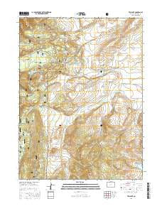 Teal Lake Colorado Current topographic map, 1:24000 scale, 7.5 X 7.5 Minute, Year 2016