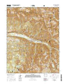 Telluride Colorado Current topographic map, 1:24000 scale, 7.5 X 7.5 Minute, Year 2016