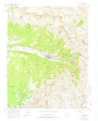 Telluride Colorado Historical topographic map, 1:24000 scale, 7.5 X 7.5 Minute, Year 1955