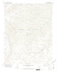 Tercio Colorado Historical topographic map, 1:24000 scale, 7.5 X 7.5 Minute, Year 1971