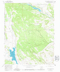 Terrace Reservoir Colorado Historical topographic map, 1:24000 scale, 7.5 X 7.5 Minute, Year 1967