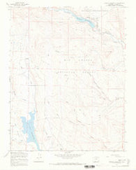Terrace Reservoir Colorado Historical topographic map, 1:24000 scale, 7.5 X 7.5 Minute, Year 1967