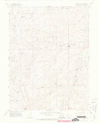 Texas Mountain Colorado Historical topographic map, 1:24000 scale, 7.5 X 7.5 Minute, Year 1964
