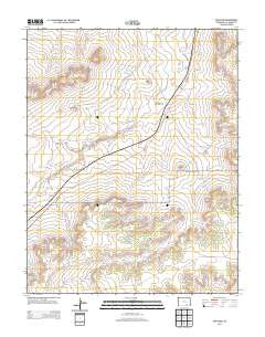 Thatcher Colorado Historical topographic map, 1:24000 scale, 7.5 X 7.5 Minute, Year 2013