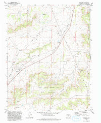 Thatcher Colorado Historical topographic map, 1:24000 scale, 7.5 X 7.5 Minute, Year 1993