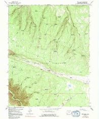 The Glade Colorado Historical topographic map, 1:24000 scale, 7.5 X 7.5 Minute, Year 1964