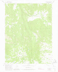 The Meadows Colorado Historical topographic map, 1:24000 scale, 7.5 X 7.5 Minute, Year 1955