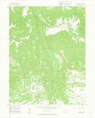The Meadows Colorado Historical topographic map, 1:24000 scale, 7.5 X 7.5 Minute, Year 1955