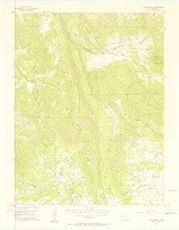 The Meadows Colorado Historical topographic map, 1:24000 scale, 7.5 X 7.5 Minute, Year 1955